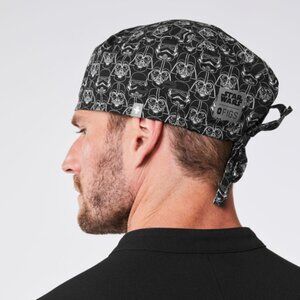 NWT FIGS Star Wars scrub cap Dark Side Darth Vader Limited Edition Buttonholes